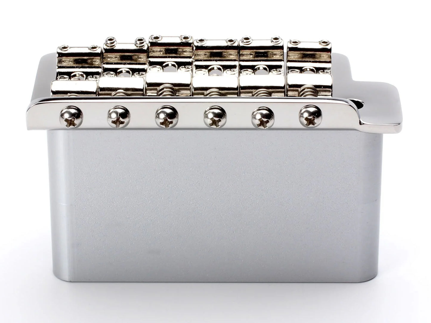 Callaham guitar bridge rear view