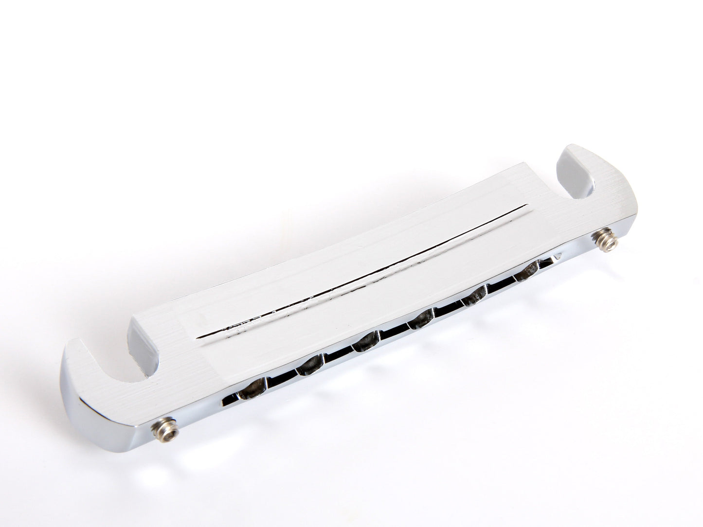 OEM wraparound tailpiece, chrome-plated aluminum, underside