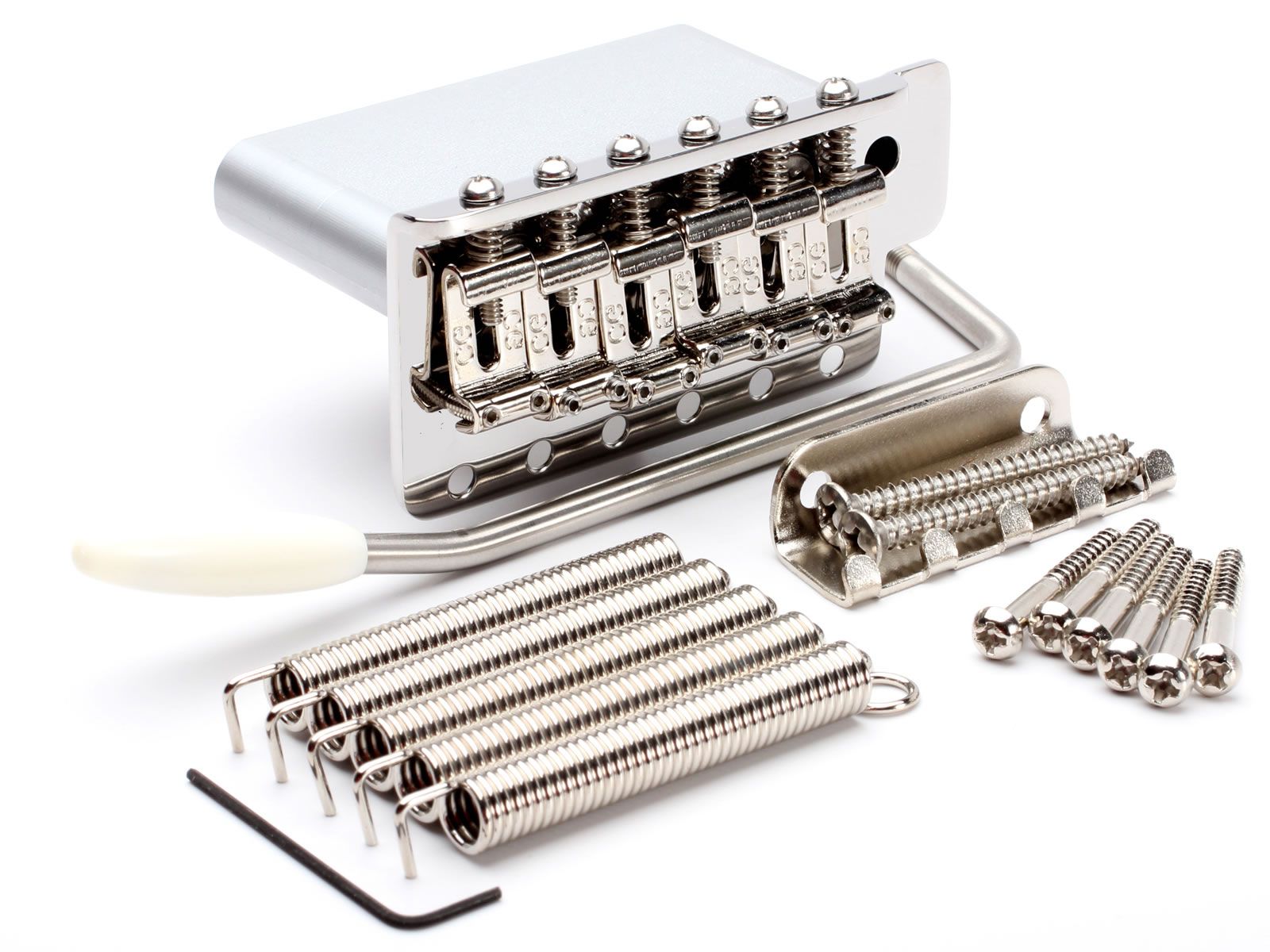 Callaham left-handed Strat bridge complete