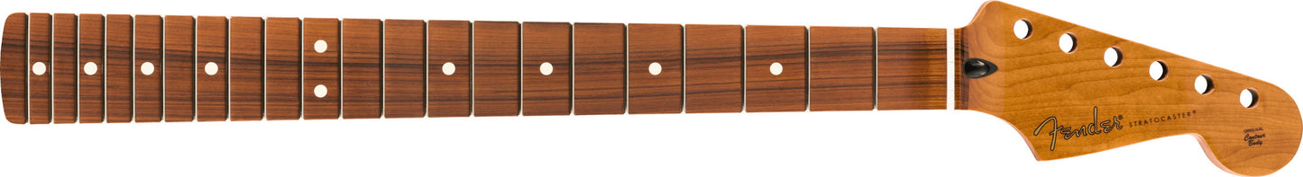 Fender Stratocaster Neck, Roasted Maple, 9.5" Radius, 21 Frets, Pau Ferro