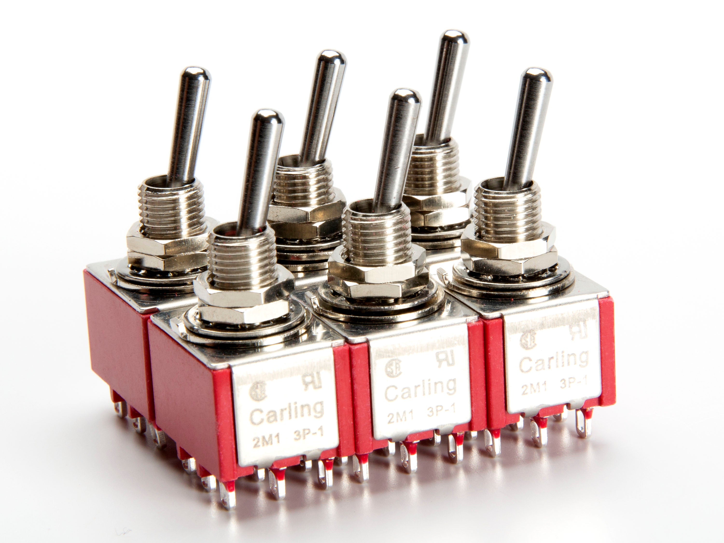 goggle switch Carling Mini Toggle Switch, 3PDT (6 Pack) – ToneShapers