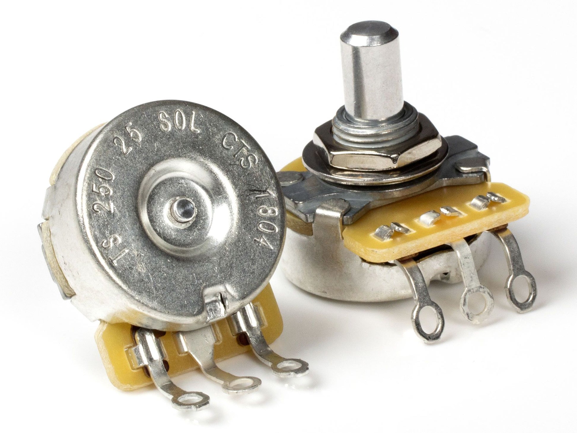 CTS Pot, 250k Audio, Solid Shaft