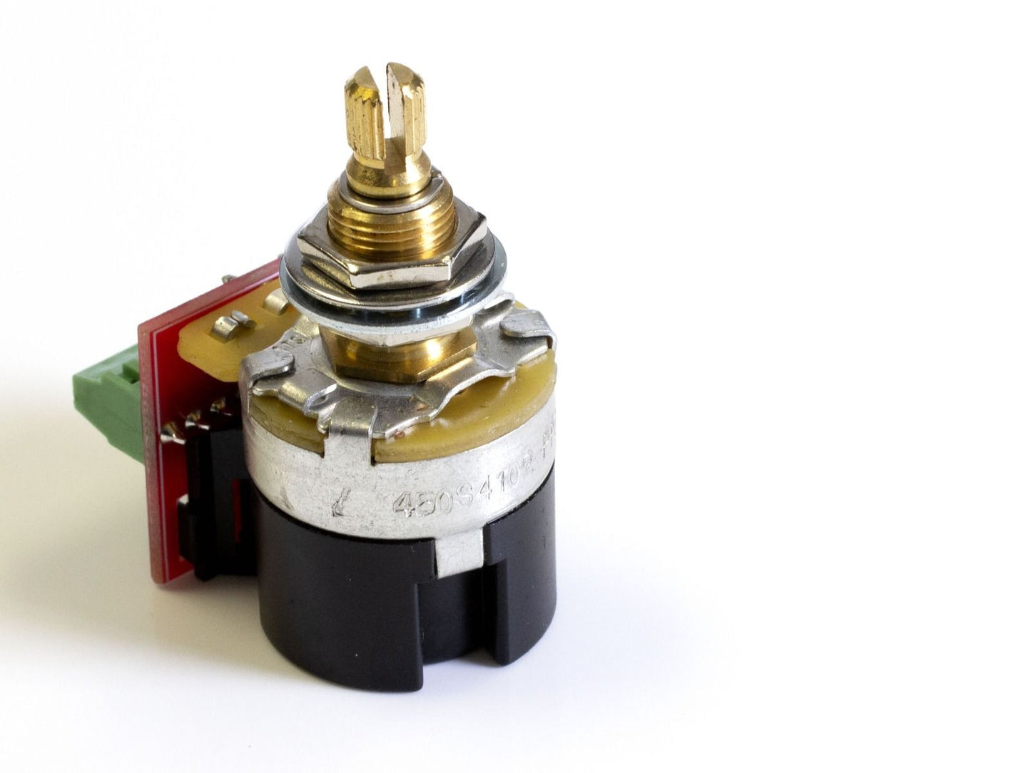 CTS Pot, 500K Audio, Push-Pull, Split Shaft (Rear)
