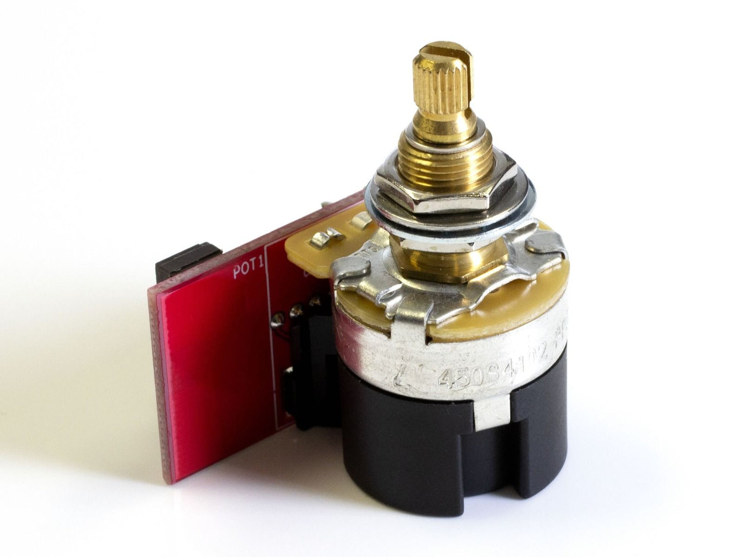 CTS Pot, 500/250K Audio, Push-Pull, Switched, Split Shaft (Rear)