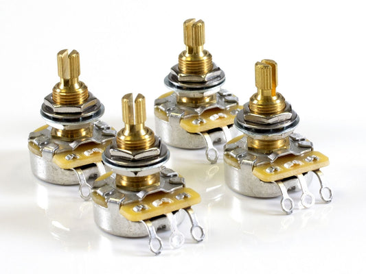 CTS Pot Pack for Gibson, 500K Audio, 2 Volume, 2 Tone