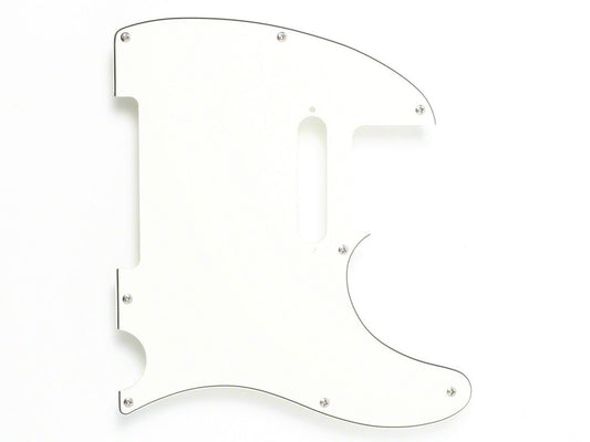 Fender Pickguard, Tele, Modern 8-Hole, Parchment