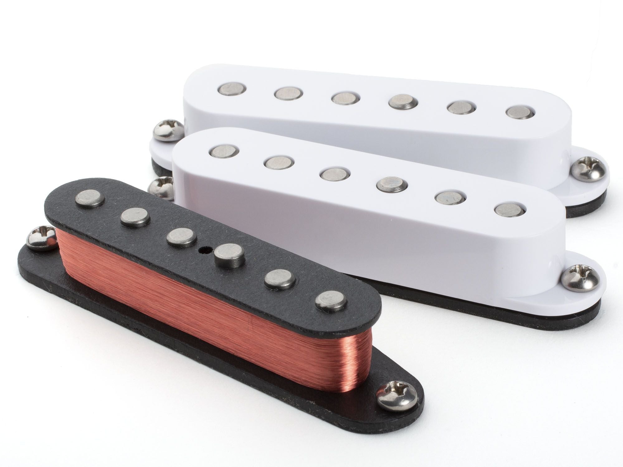 Lindy Fralin Blues Special Stratocaster Pickup Set, Hybrid Stagger