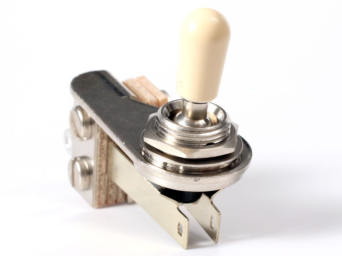 Switchcraft 3-Way Toggle Switch, Right-Angle (Jazzmaster)