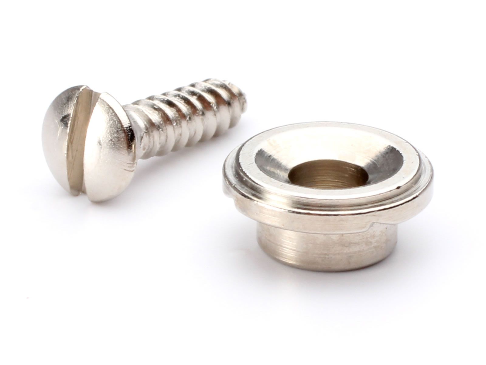 2 Guides de corde Fender American Series Stratocaster Chrome 099-4911-000 2 Guides de corde Fender American Series Stratocaster Chrome 099-4911-000