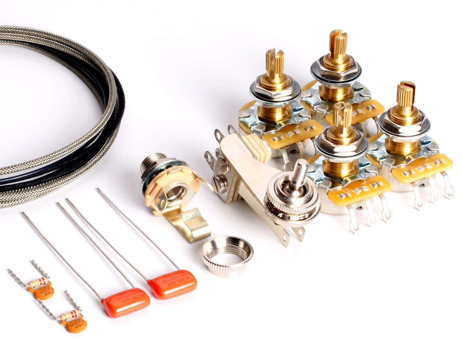 ToneShaper Wiring Kit, Les Paul Special, Modern Wiring