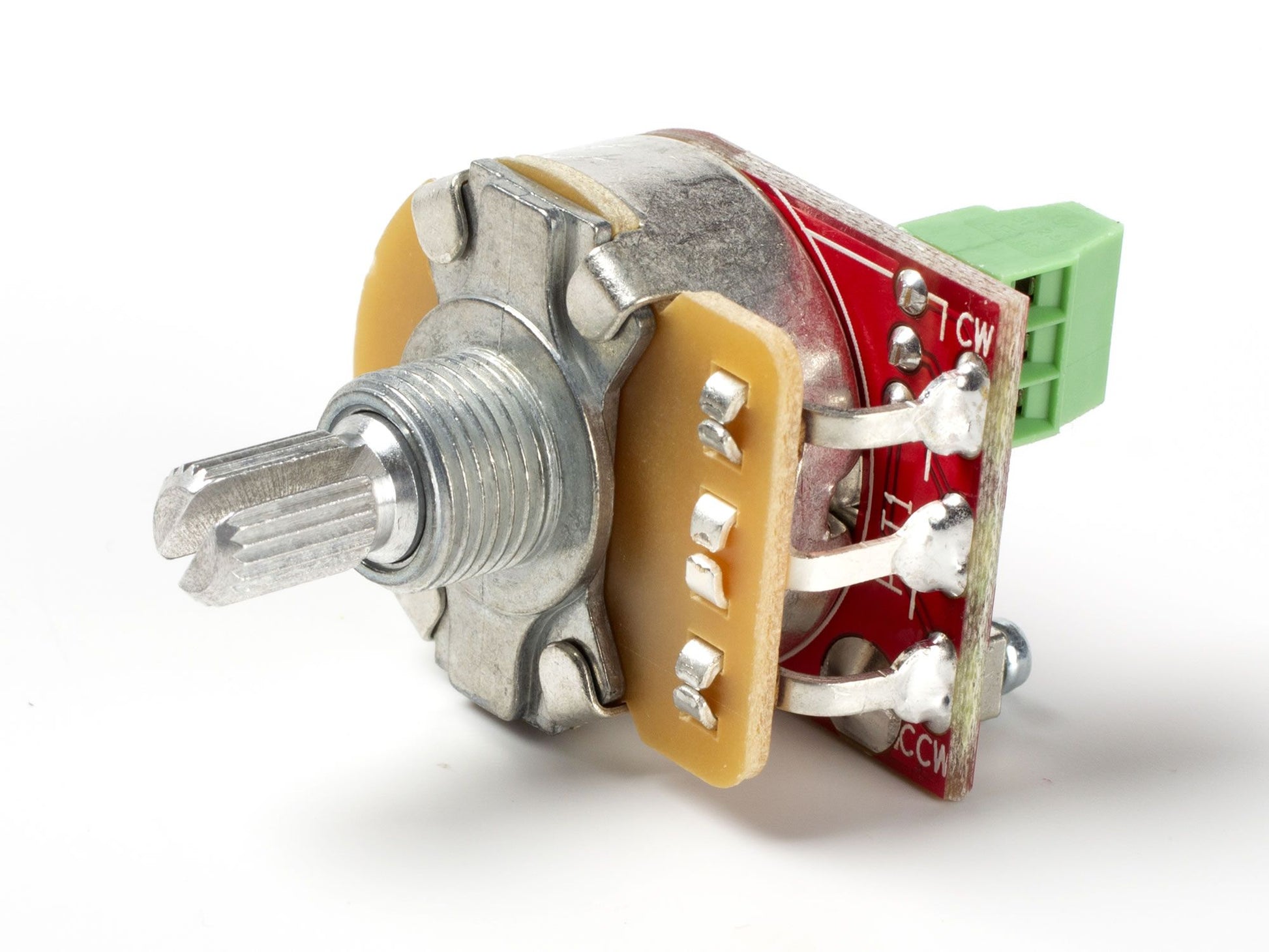 CTS solderless blender pot, ToneShaper CORE, 250k, short split shaft