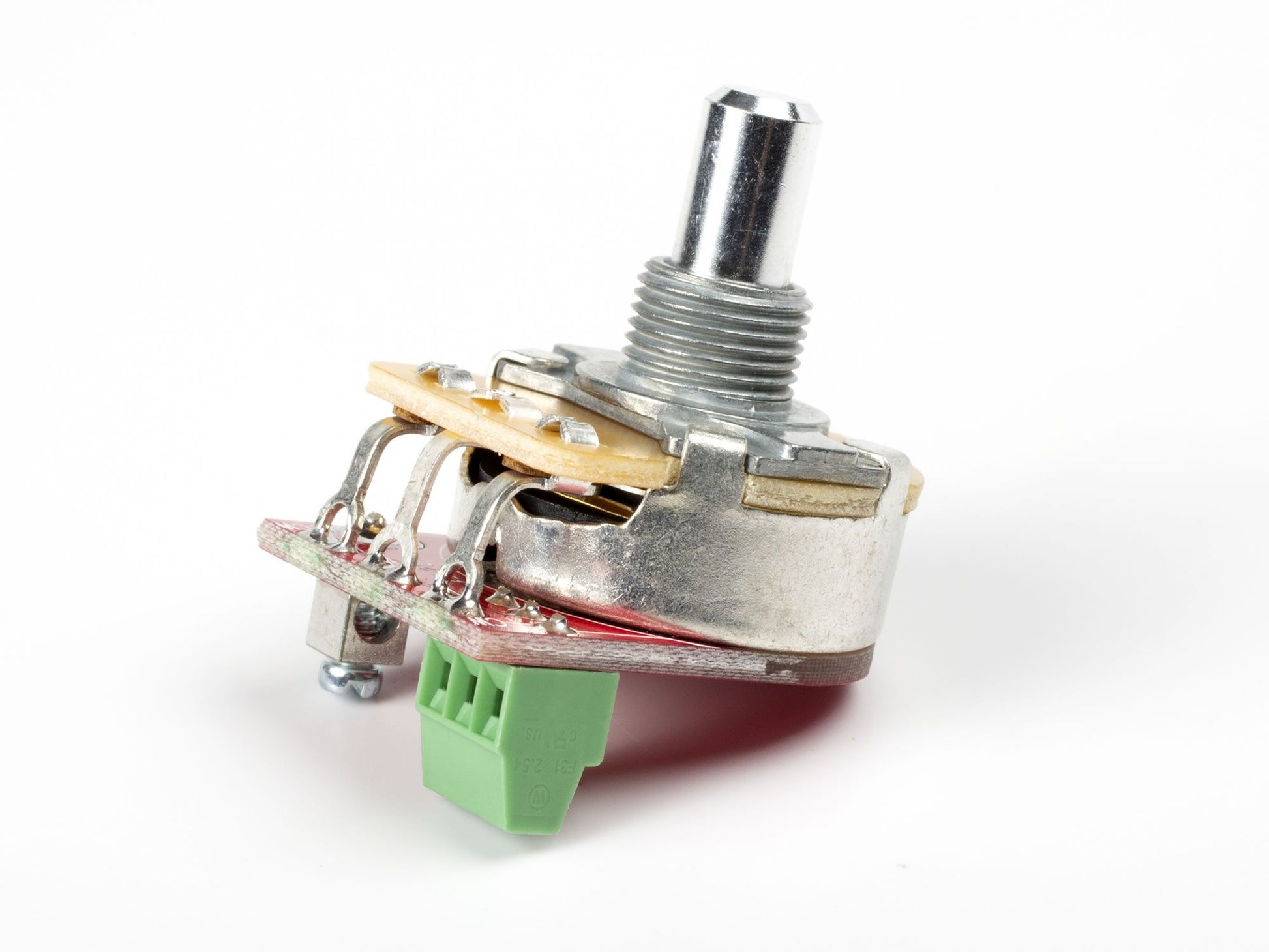 CTS solderless pot, ToneShaper CORE, 250k, short solid shaft