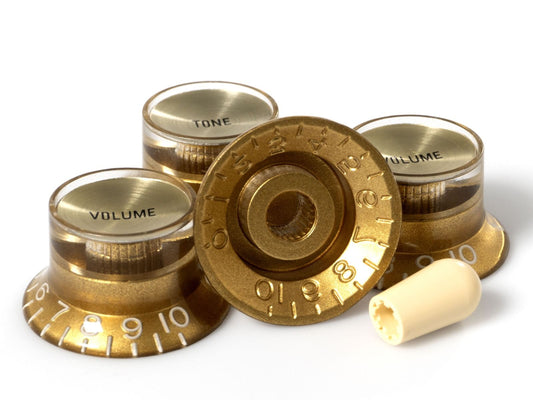 ToneShapers Kit, Reflector Knob Set, Gold/Gold, Cream Tip