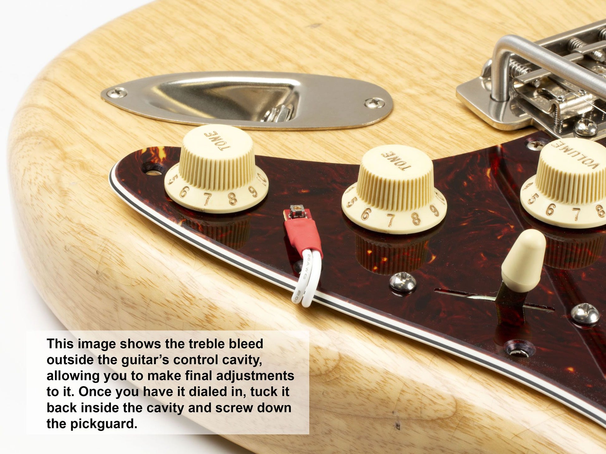 ToneShaper Variable Treble Bleed, Installed