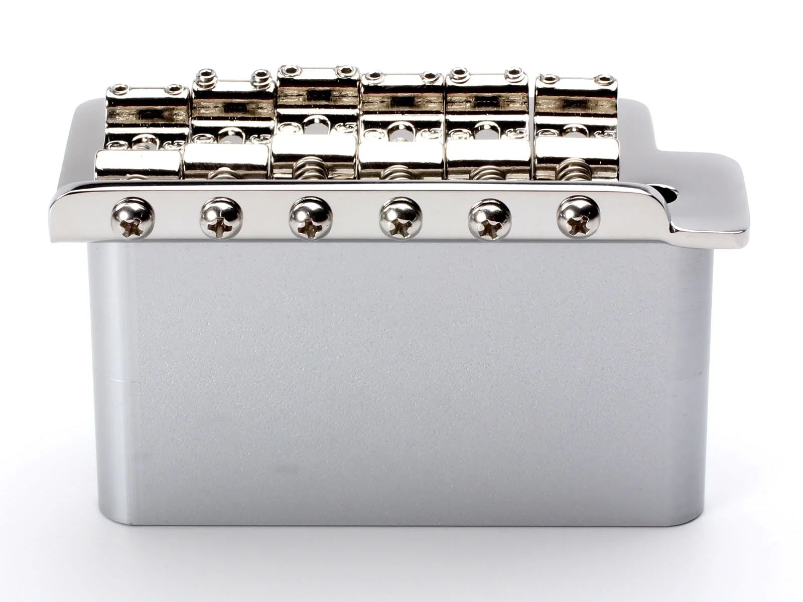 Callaham guitar bridge rear view