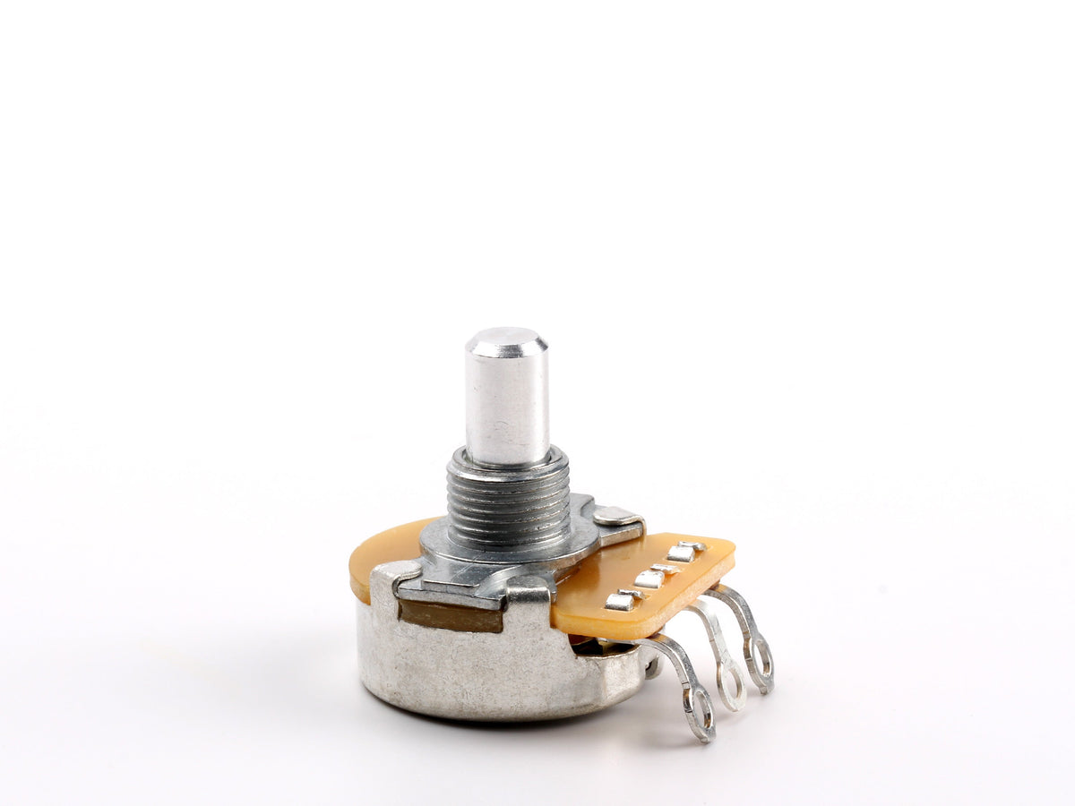 CTS 250k Audio Pot, Solid Shaft, for Telecaster - front