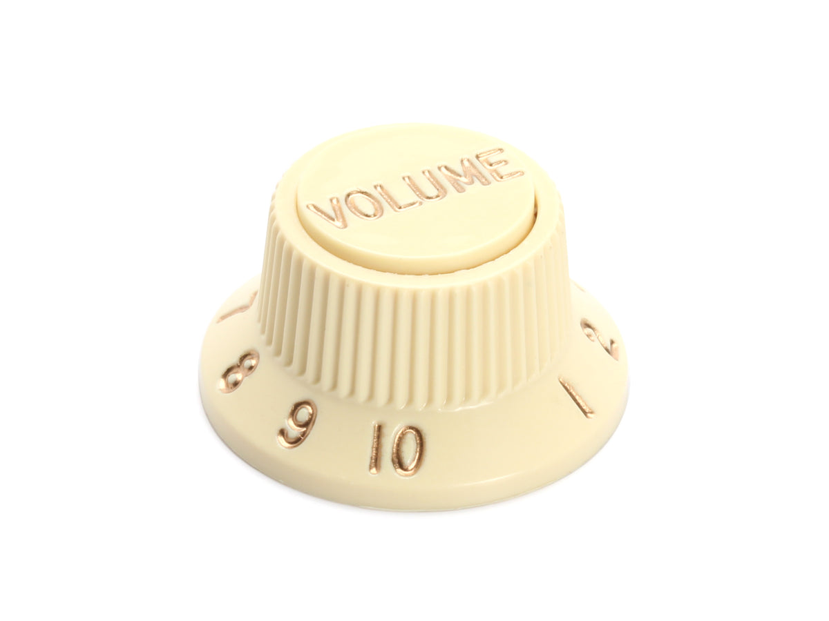 Fender S-1 Volume Knob, Stratocaster - Aged White