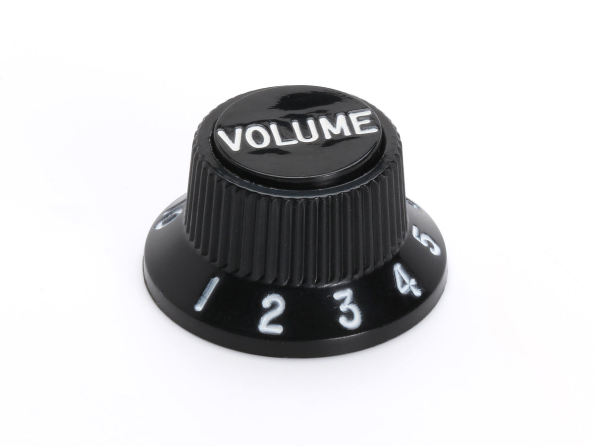 Fender S-1 Volume Knob, Stratocaster - Black
