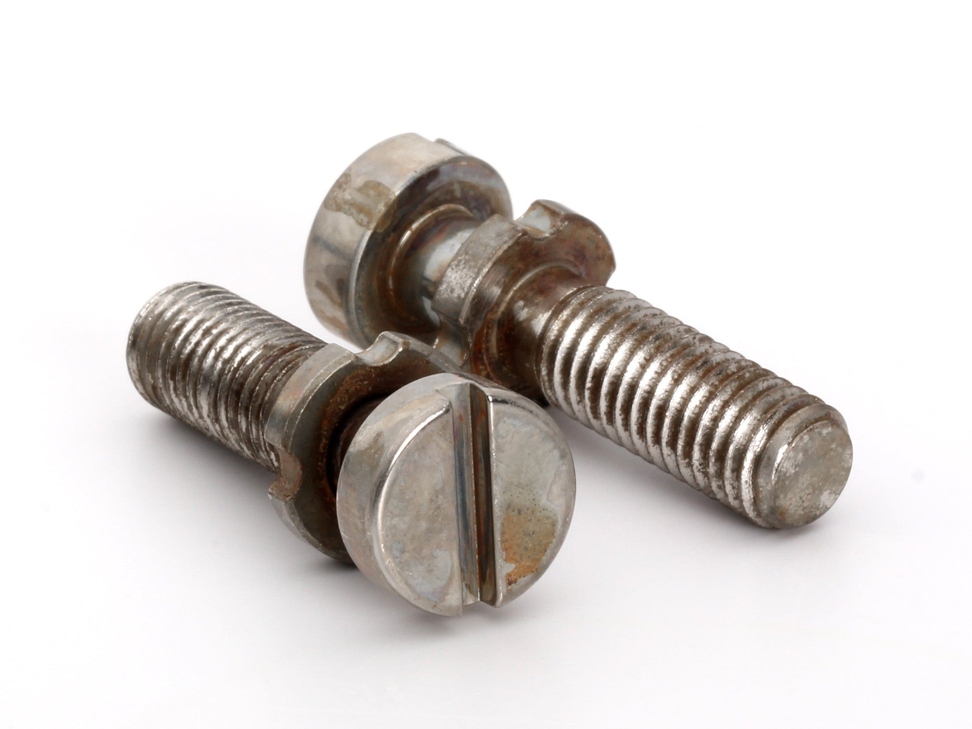 Music City Bridge locking stud set in aged nickel, metric M8 threads