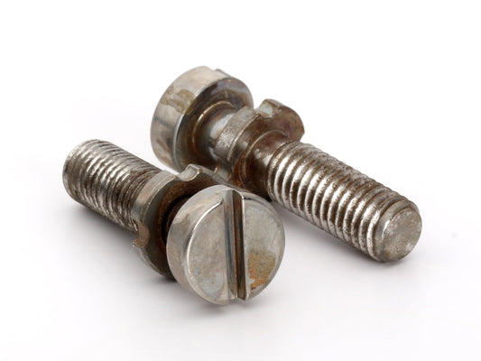 Music City Bridge locking stud set in aged nickel, metric M8 threads