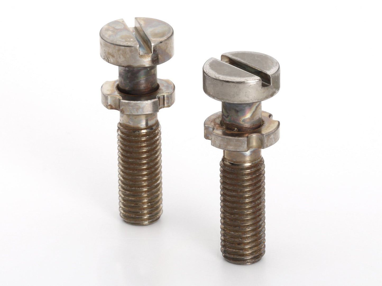 Music City Bridge locking stud set in aged nickel, 5/16-18 threads