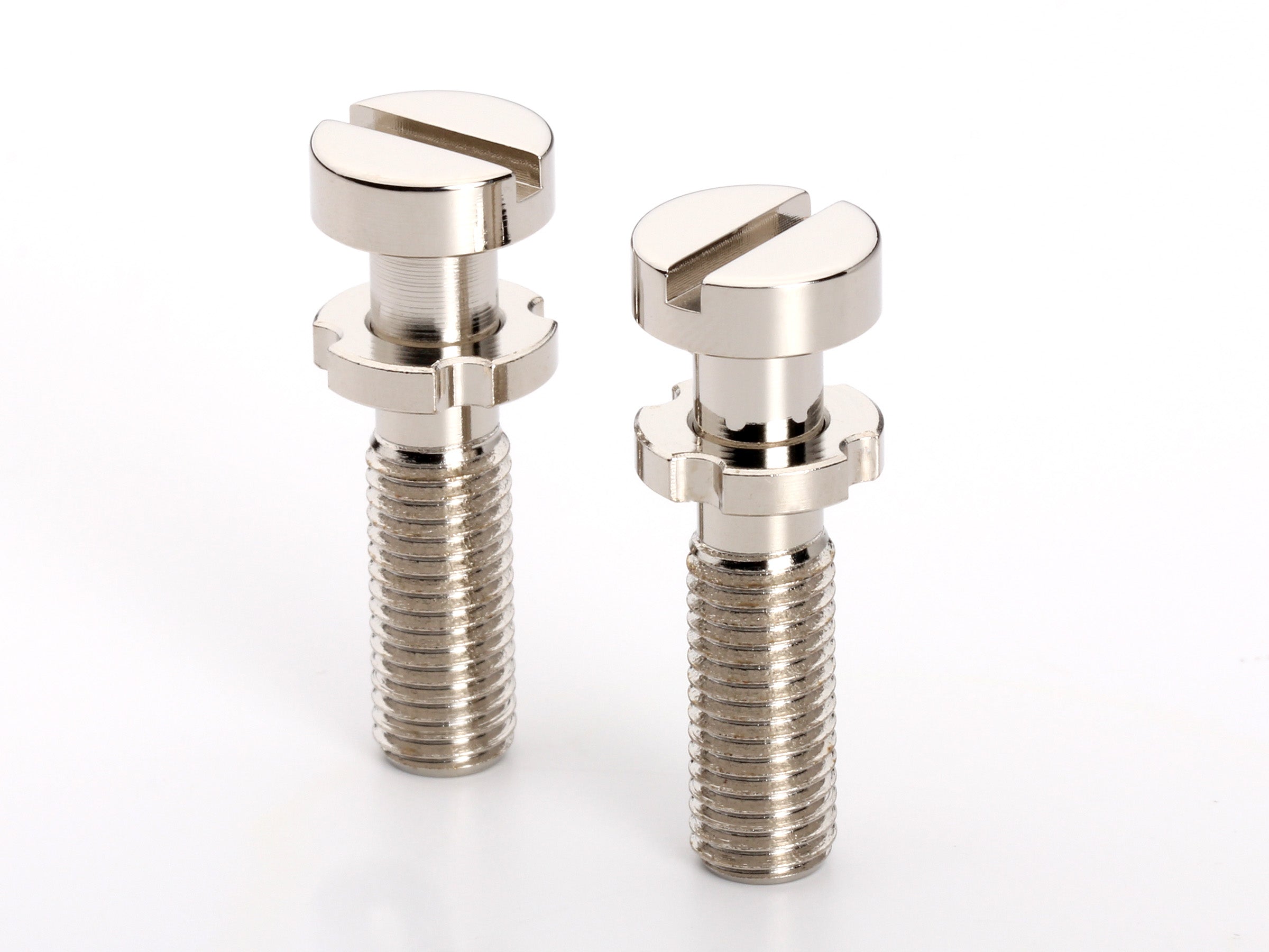 Music City Bridge Locking Studs, SAE, Polished Nickel – ToneShapers