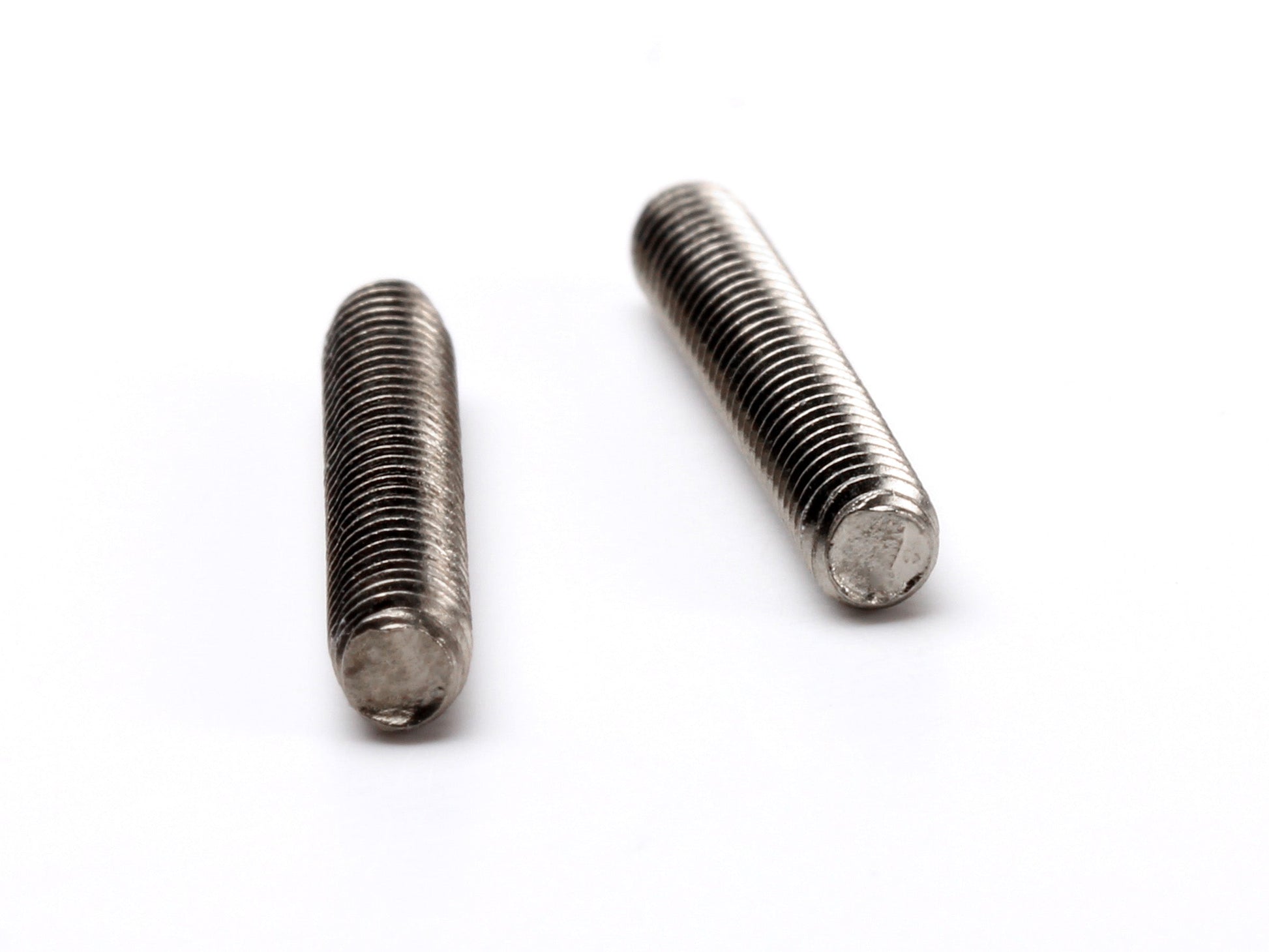 Standard 6-32 stud set for ABR-1 bridges, nickel-plated brass