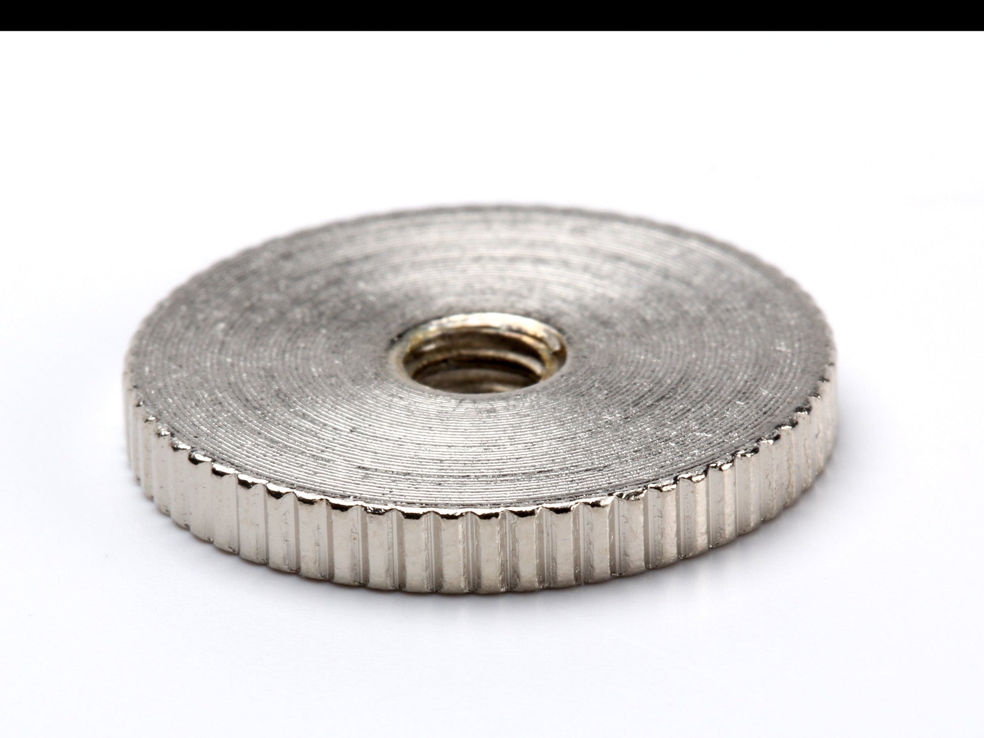 OEM thumbwheel set for ABR-1 bridge, 6-32 thread, nickel plated steel, thin vintage, single