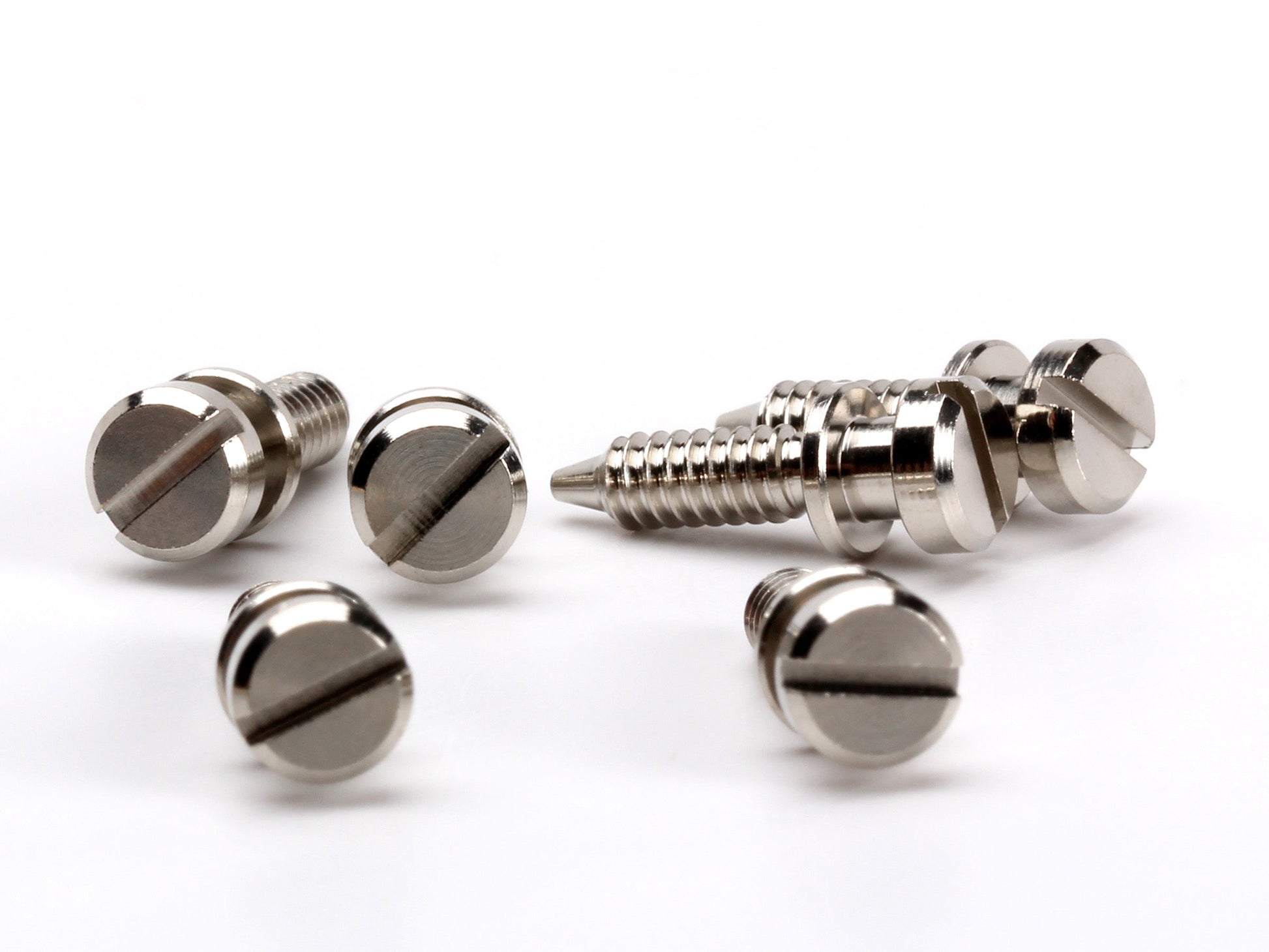 OEM intonation screw set for ABR-1 wired bridges, nickel plated, view 3