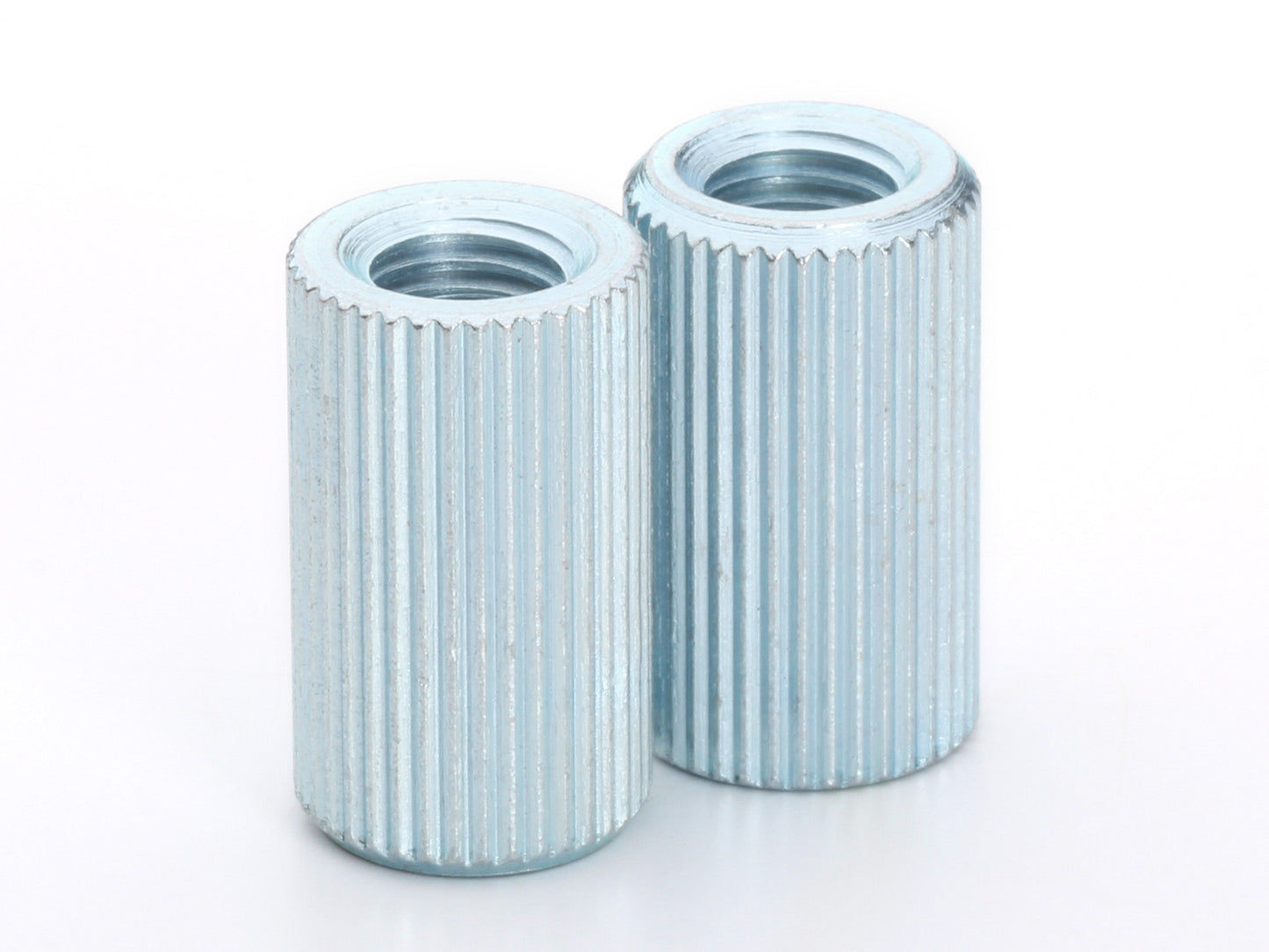 Steel anchor bushing pair for stopbar or wraparound, 5/16-24 thread
