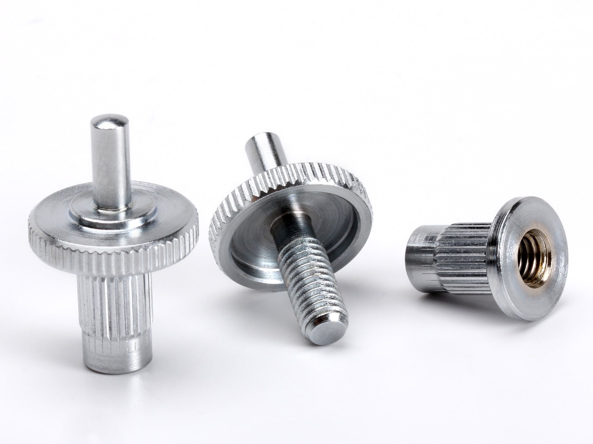 OEM Nashville to ABR1 conversion bridge post set, chrome-plated steel, exploded