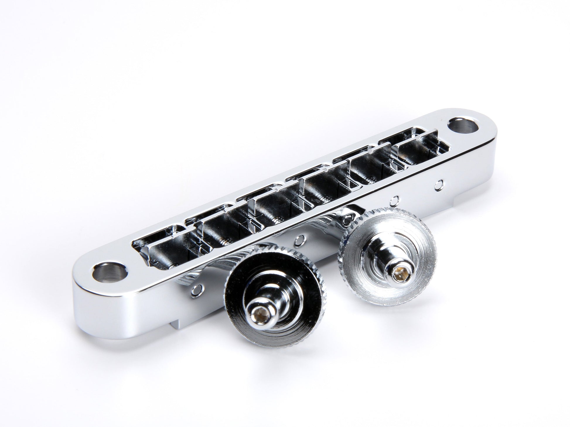 USA-made billet CNC Nashville bridge, bell brass, chrome, bridge with posts