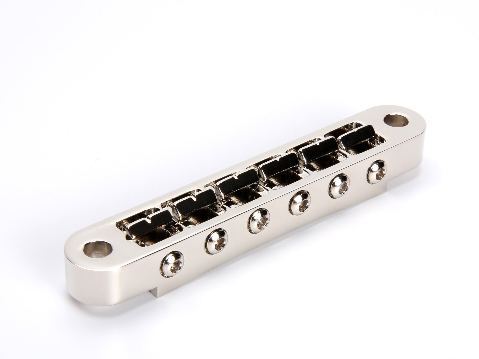 USA-made billet CNC Nashville bridge, steel, nickel, bridge front