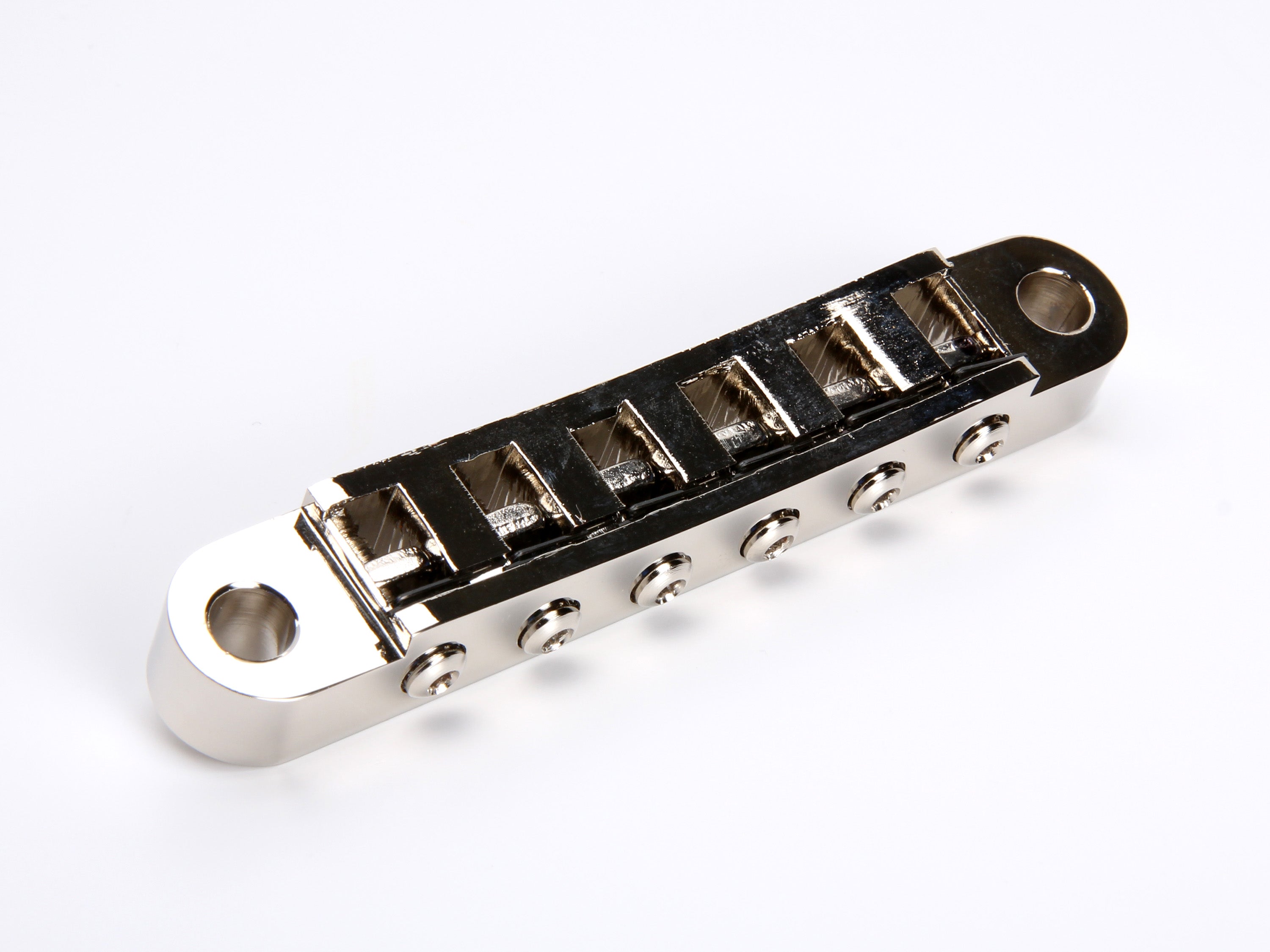 Crooked Eye Q Nashville皿 Nashville Bridge, Billet CNC Machined, Steel, Nickel – ToneShapers