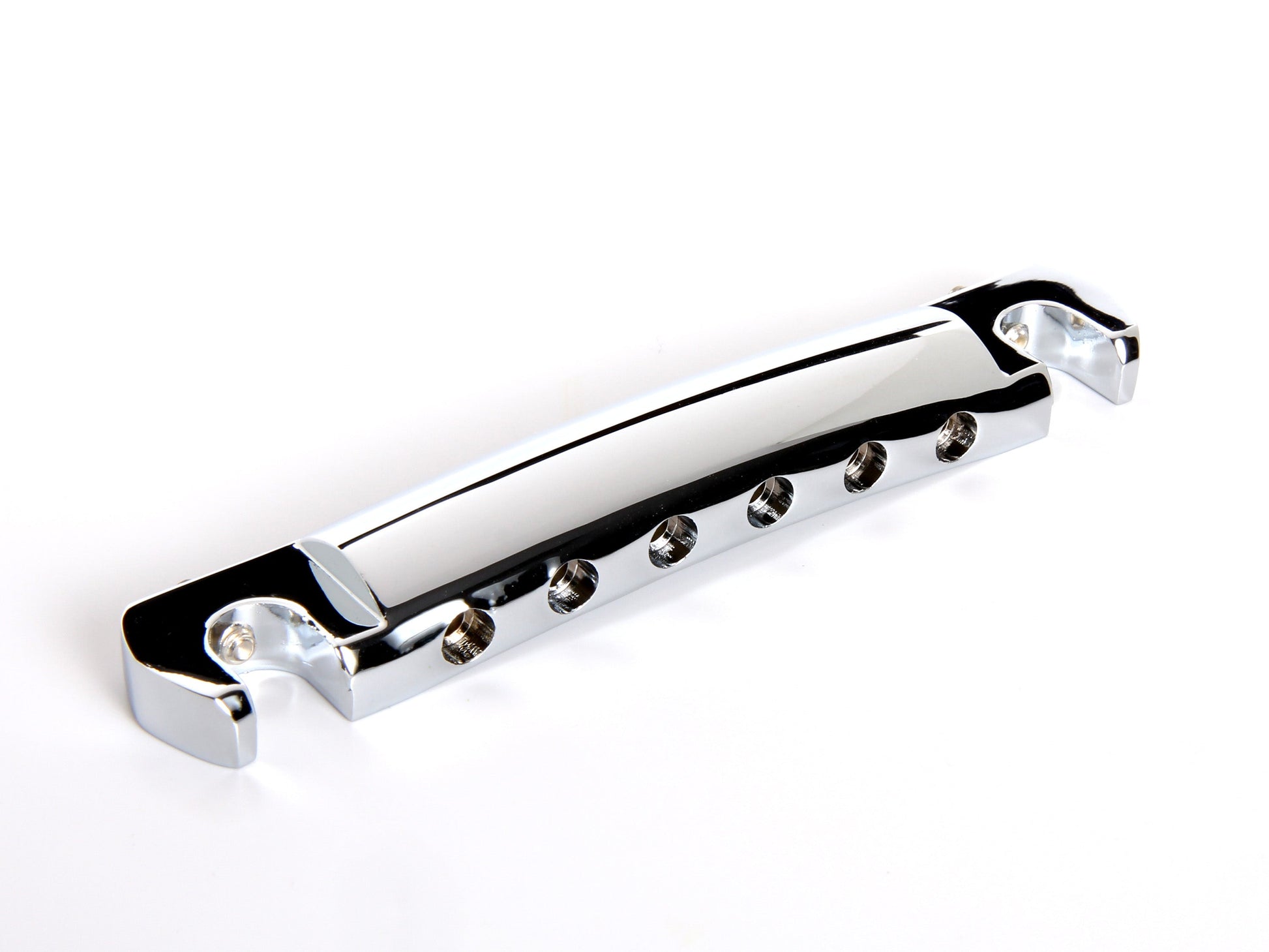 OEM wraparound tailpiece, chrome-plated aluminum, front