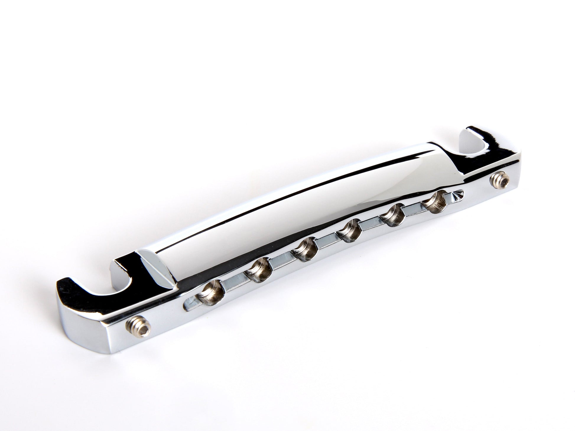 OEM wraparound tailpiece, chrome-plated aluminum, rear