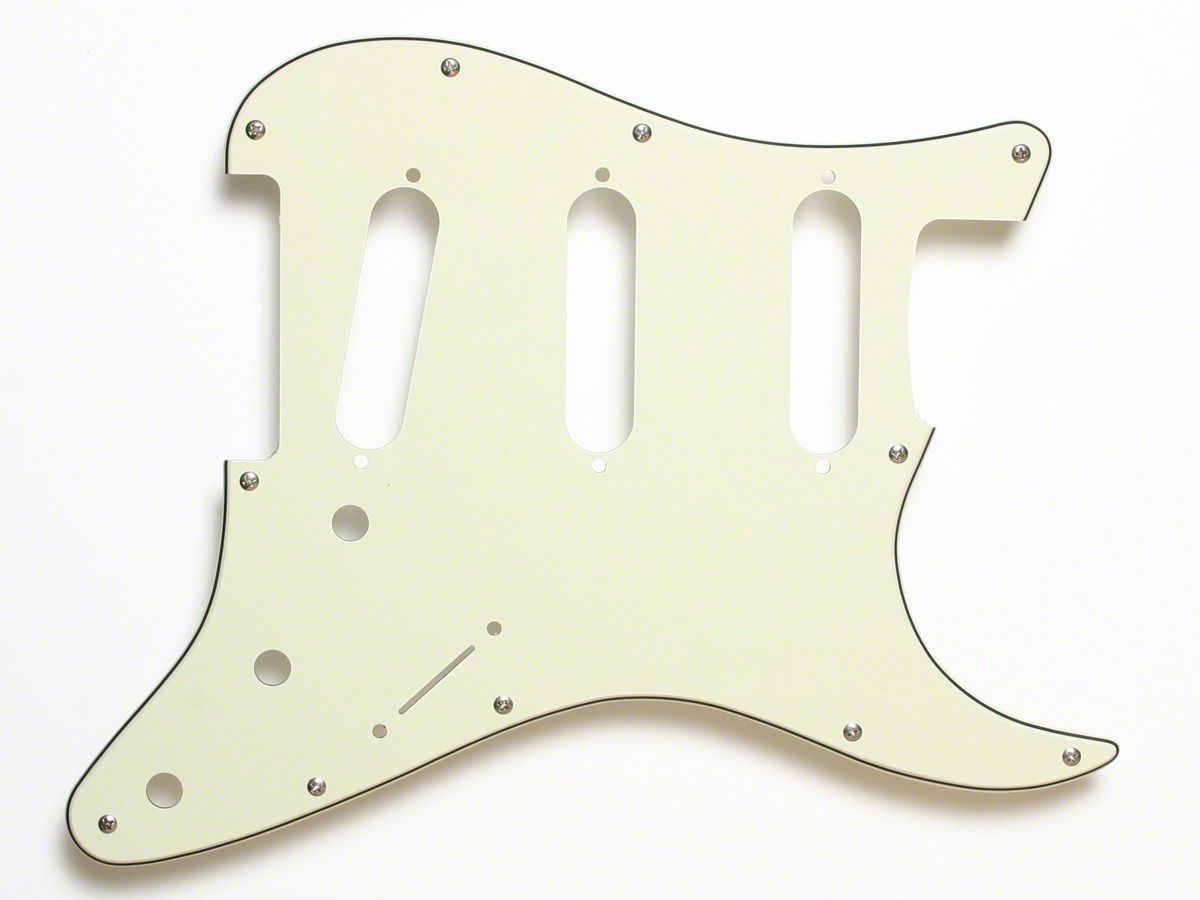 Musiclily Ultra Pickguard ST SSS En Aluminium Anodisé à 11 Trous Pour Guitare Electrique Americaine Mexicaine Fender Standard De Style Stratocaster Dore - Foto 7