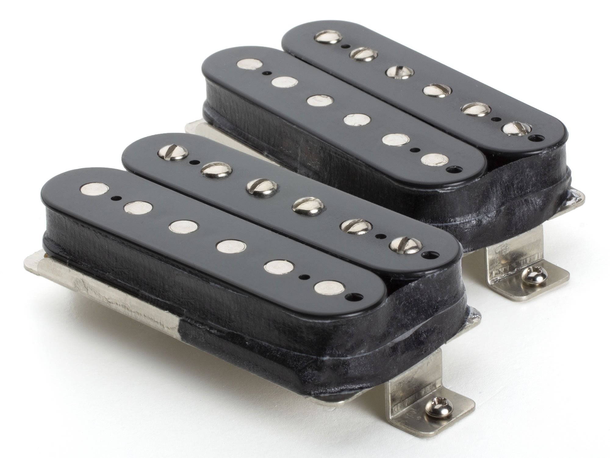 Lindy Fralin Pure Humbucker Pickup 52mm Spacing Black Bobbins