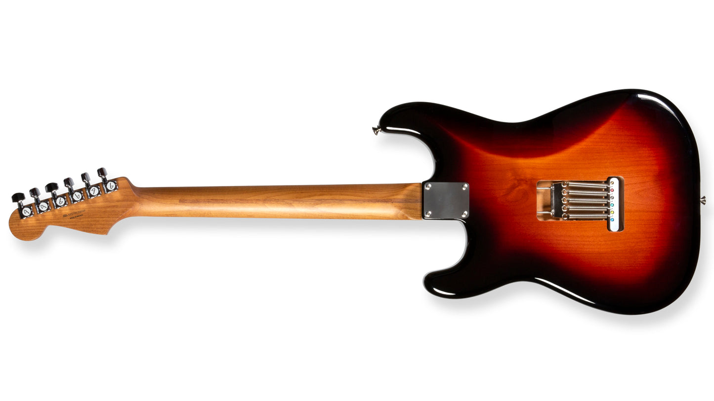 Sunburst Stratocaster, back