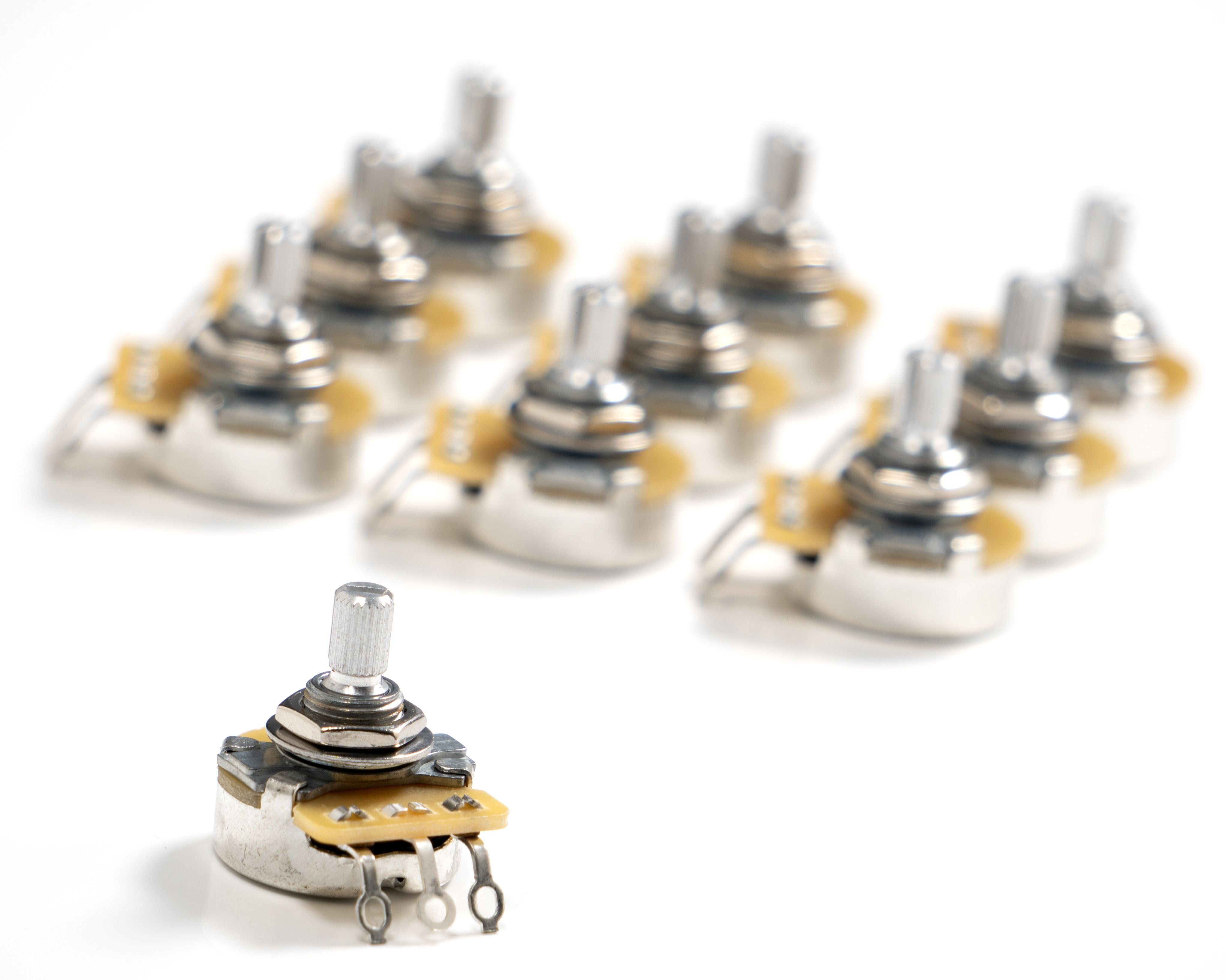 CTS 250k Audio/Log Pot, Split Shaft, Stratocaster (10) – ToneShapers