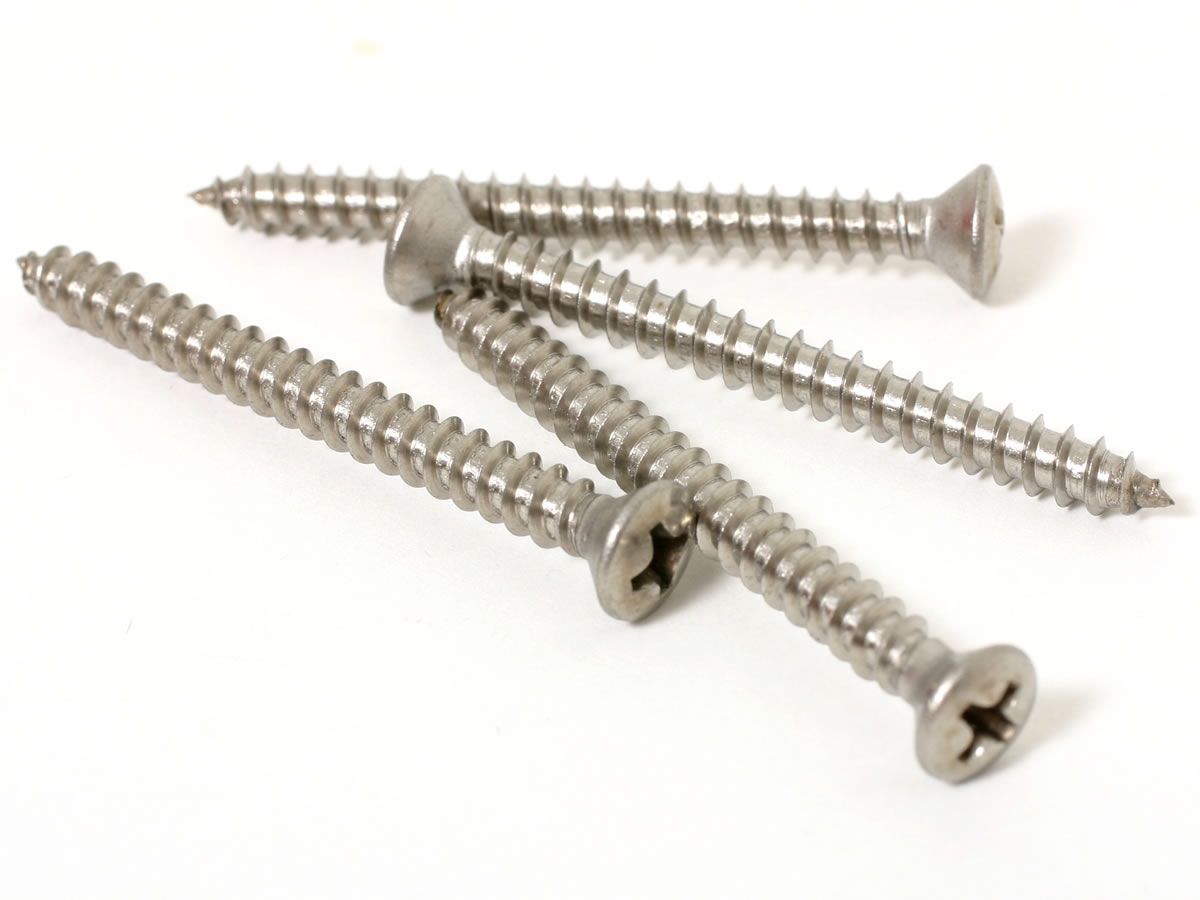 ToneShapers Kit, Neck Plate Screws, Stainless