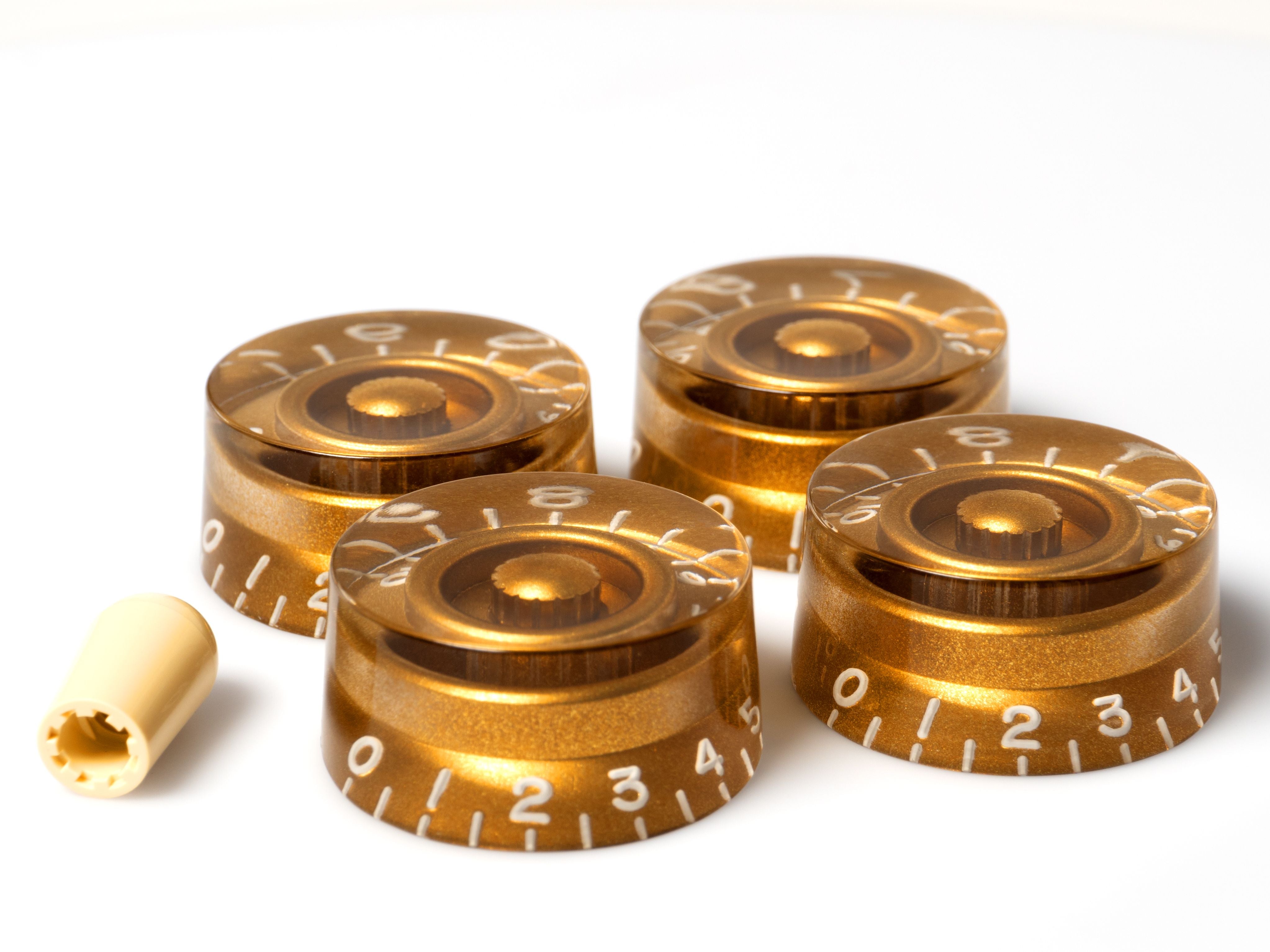 Ssl Style Knobs ToneShaper Speed Knob Set, Gold, Cream Tip – ToneShapers
