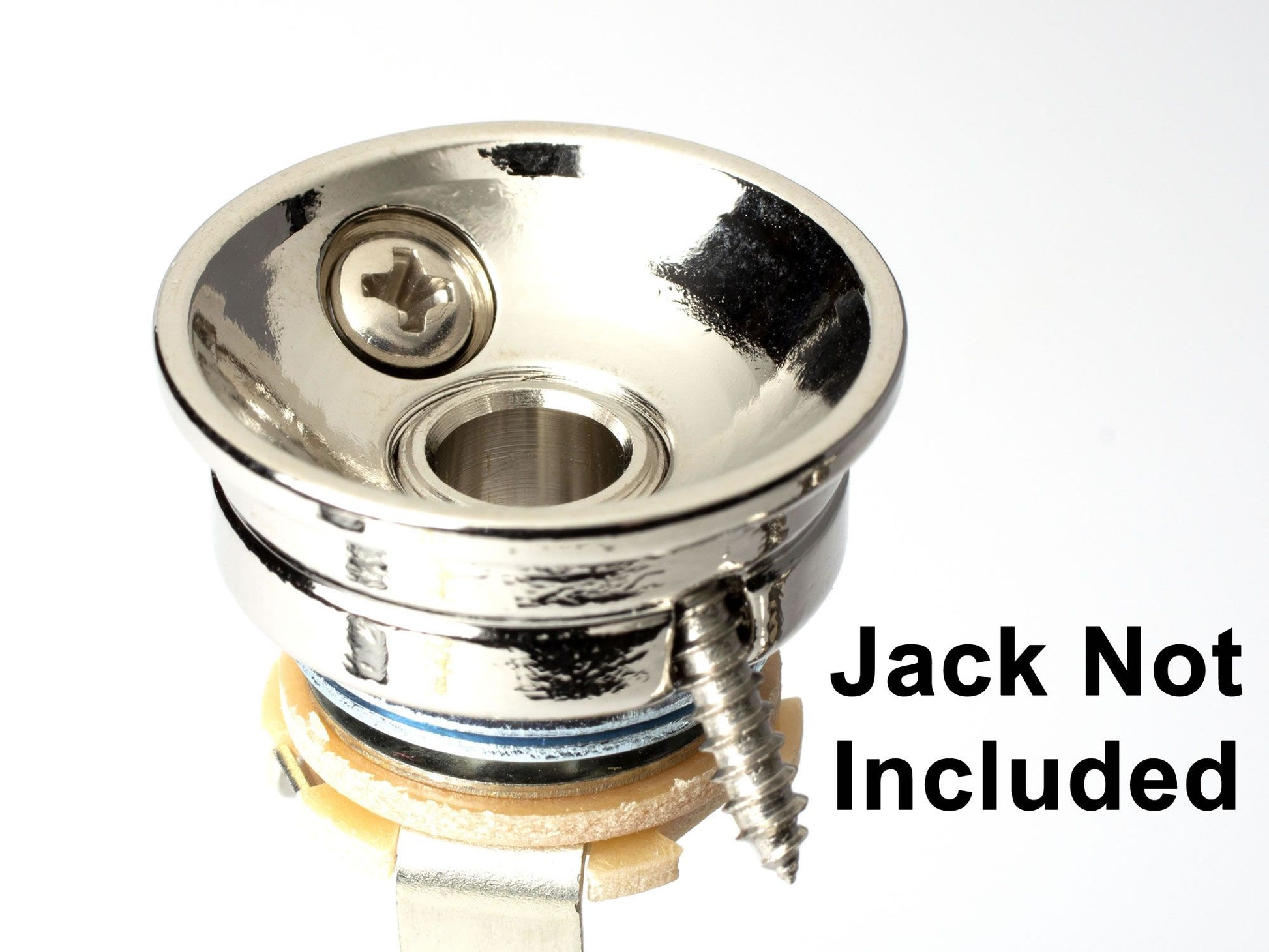 Tele Jack Cup, Polished Nickel